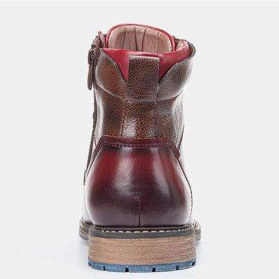 Cris Handcrafted Premium Leather Oxford Boots