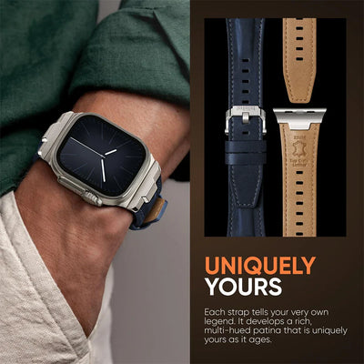 Aventus Leather Apple Watch Band
