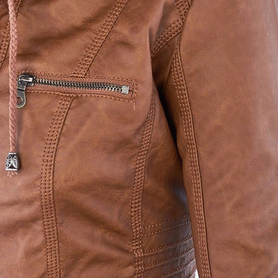 Van der Hulst™ | Leren zomerjas voor dames