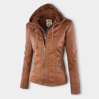 Van der Hulst™ | Leren zomerjas voor dames