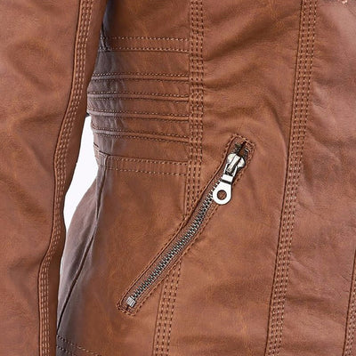 Van der Hulst™ | Leren zomerjas voor dames