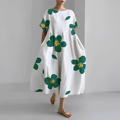 CÉLESTINE | Boheemse Bloemenjurk met Romantische Flair