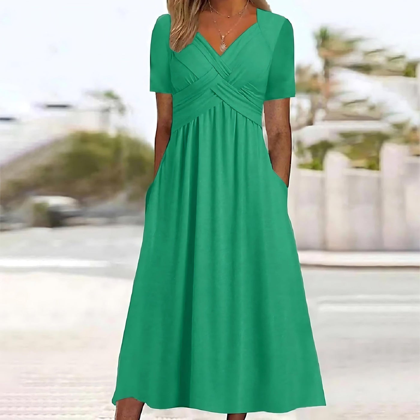SOPHIE | Elegante Midi Jurk