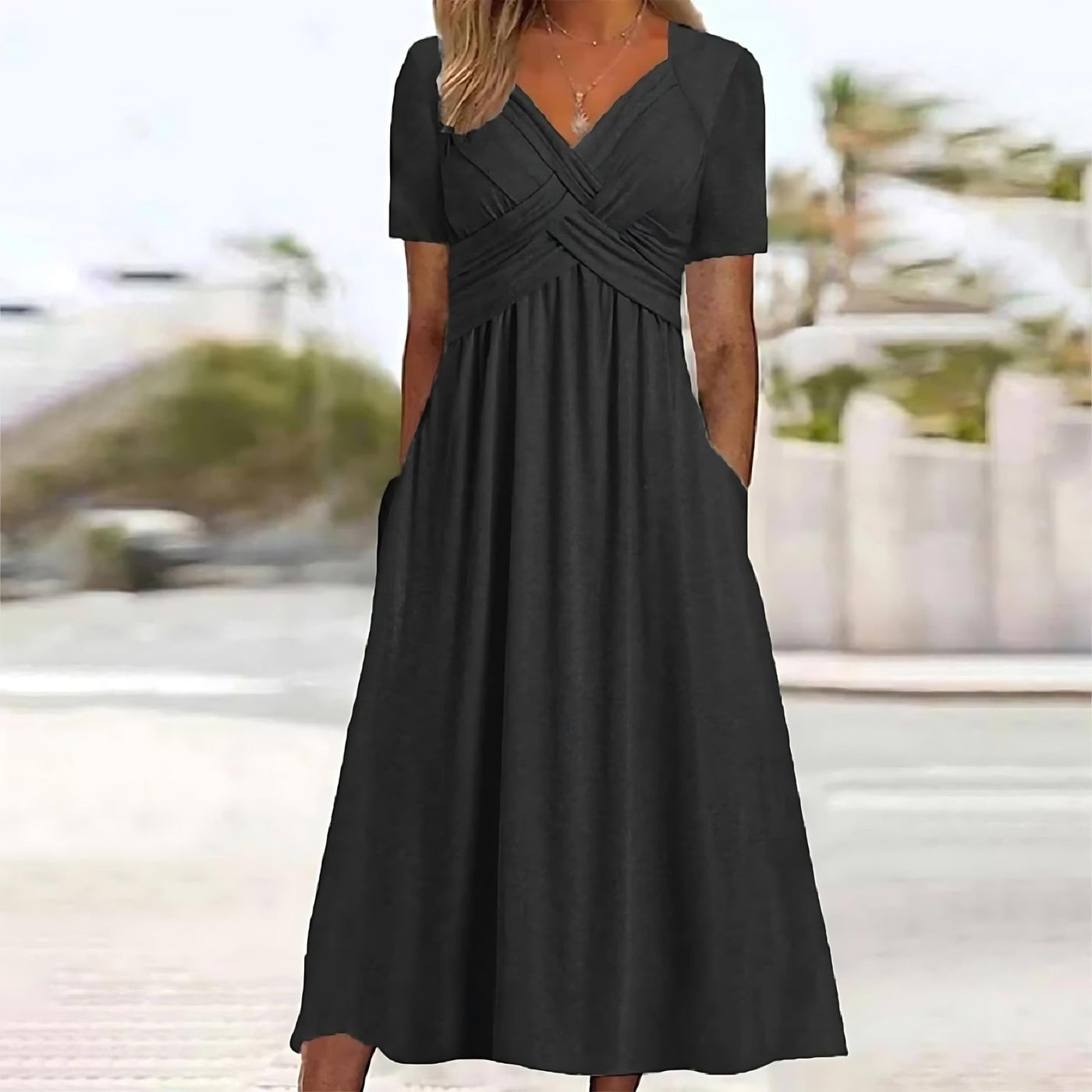 SOPHIE | Elegante Midi Jurk