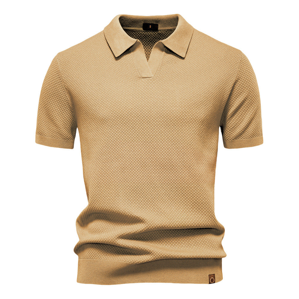 Daan | Gestructureerd poloshirt
