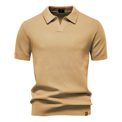 Daan | Gestructureerd poloshirt