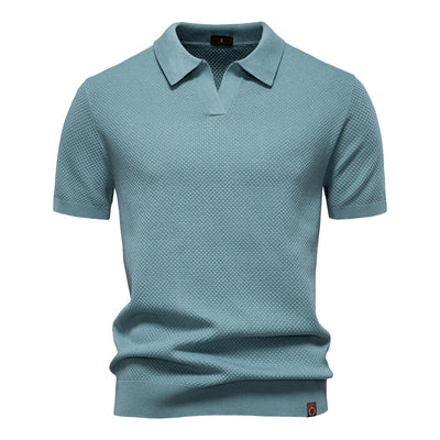 Daan | Gestructureerd poloshirt