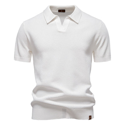 Daan | Gestructureerd poloshirt
