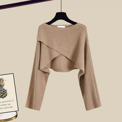 Tina Cashmere Three-Piece Long Sleeve Set