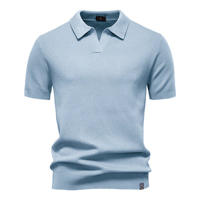 Daan | Gestructureerd poloshirt