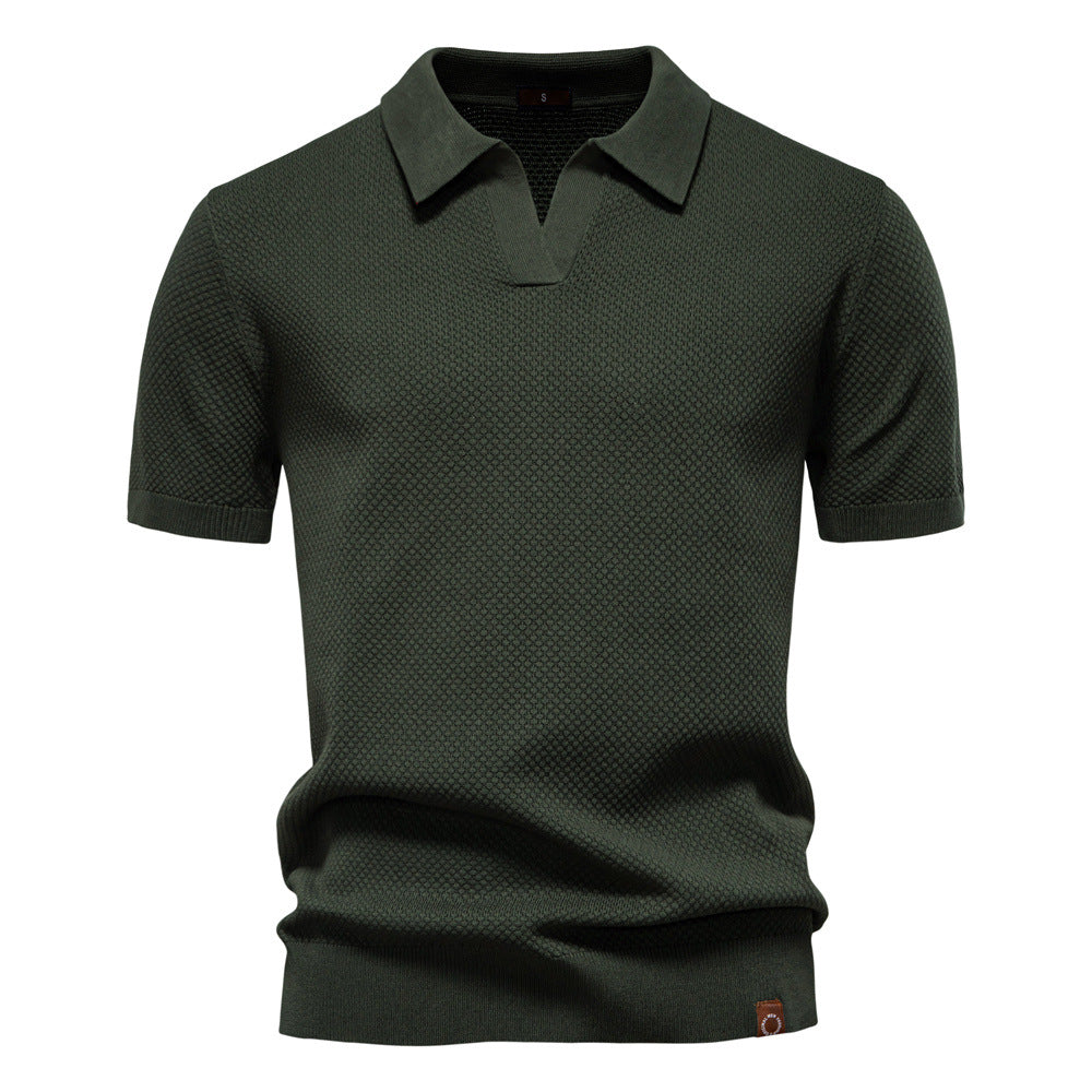 Daan | Gestructureerd poloshirt