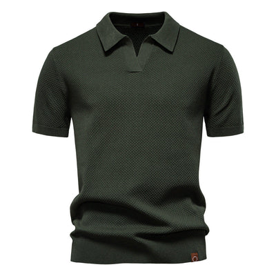 Daan | Gestructureerd poloshirt