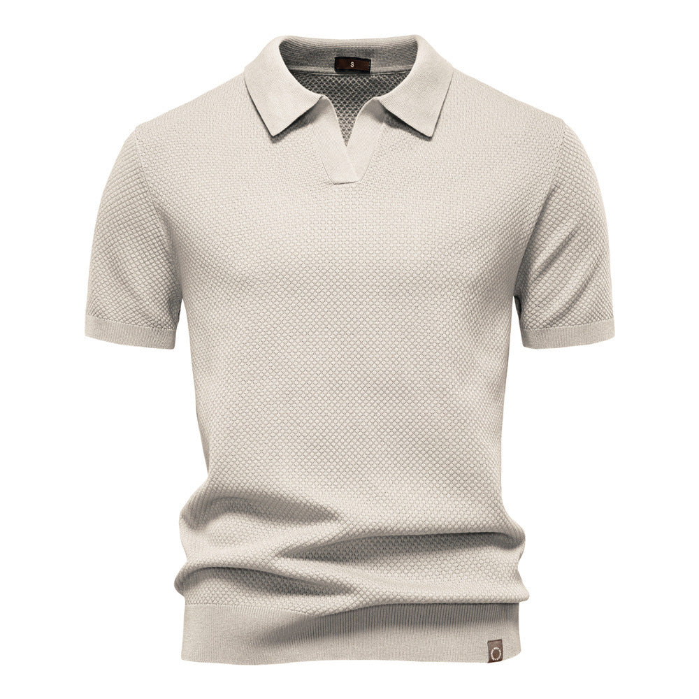 Daan | Gestructureerd poloshirt