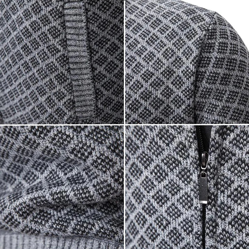 Louis™ - Classic Zip-Up Sweater