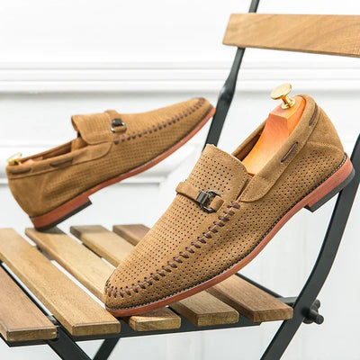 Giovanni Suede Loafers
