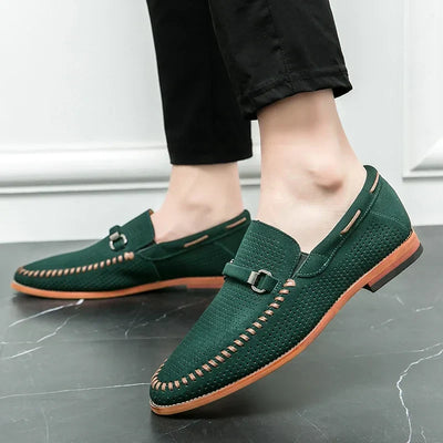 Giovanni Suede Loafers