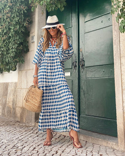 Fleur | Maxi jurk met Boheemse Stijl