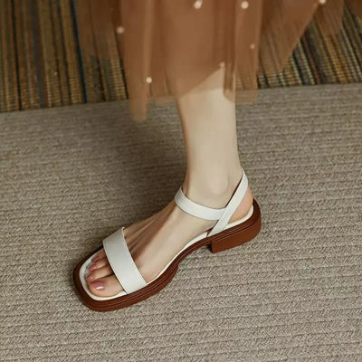 Luna | Leren Sandalen met Tijdloze Elegantie