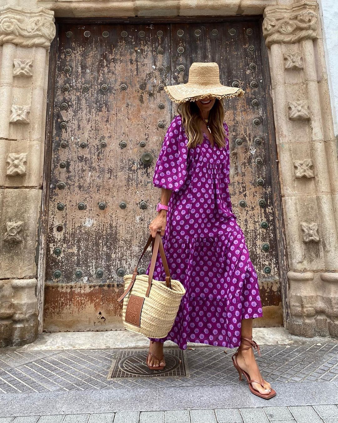Fleur | Maxi jurk met Boheemse Stijl