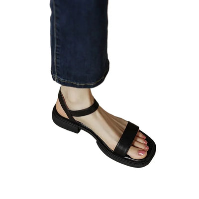 Luna | Leren Sandalen met Tijdloze Elegantie