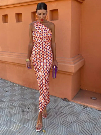Anna - Elegante Midi Jurk