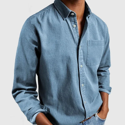 Van der Hulst™ | Premium casual overhemd met lange mouwen