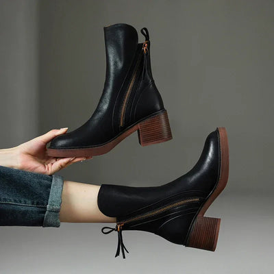 Granzia Leather Ankle Boots