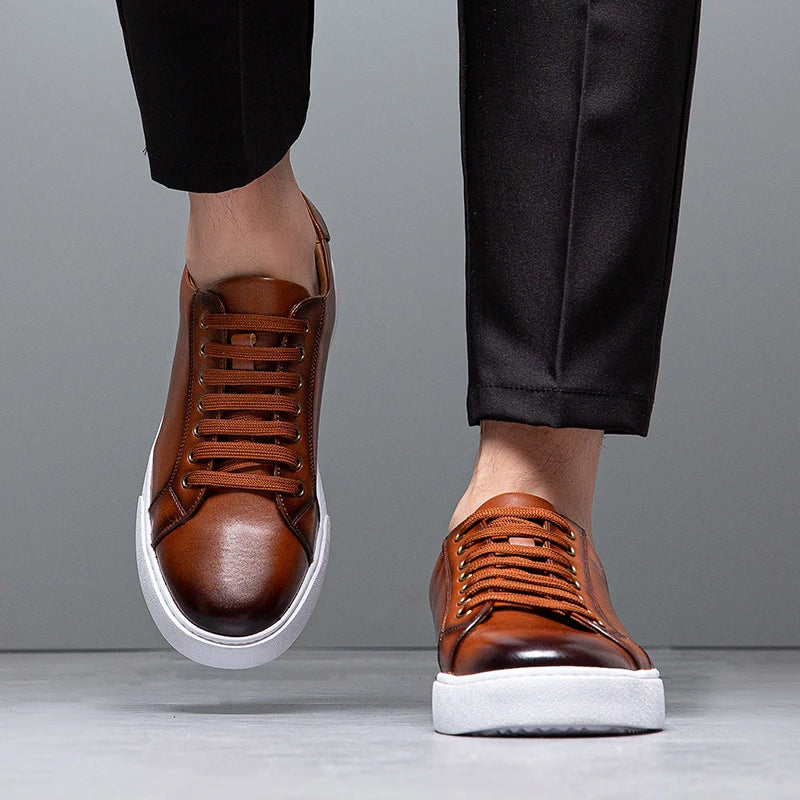 Lionel Men's Leather Sneaker