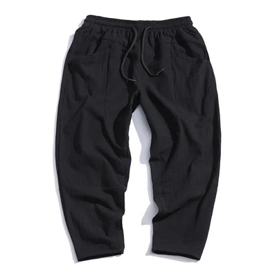 Urban Cropped Cotton Trousers