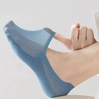 Invisible Breathable Anti-Slip Socks (6 Pairs)