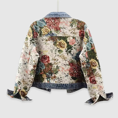 Sofia Blossom Denim Jacket