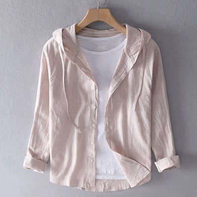 Elena - Lightweight Hooded Blouse