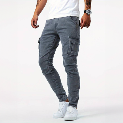 Alex™ | Cargo Spijkerbroek