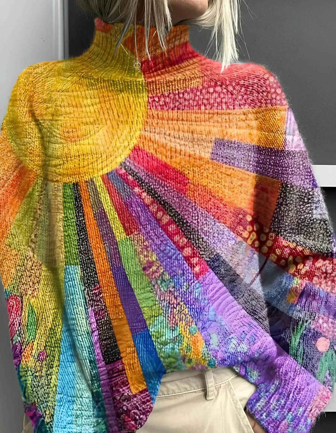 Adinda – The Cozy Colourful Turtleneck