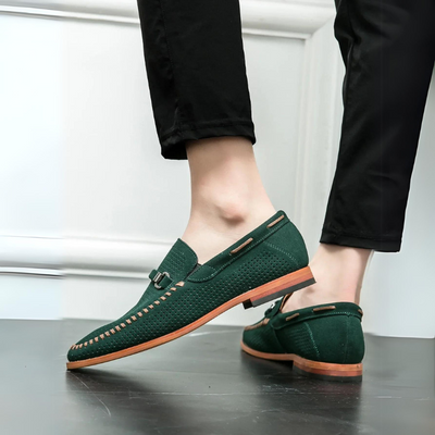 Giovanni Suede Loafers