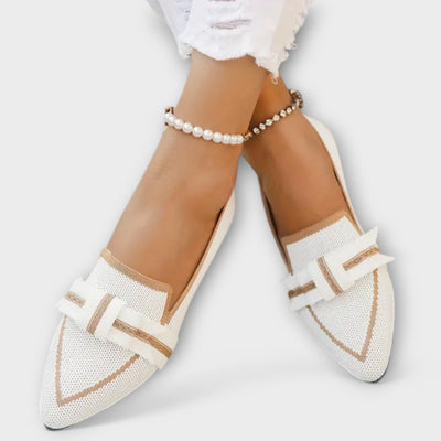 Women's Shoes with Knotted Design