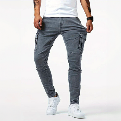 Alex™ | Cargo Spijkerbroek