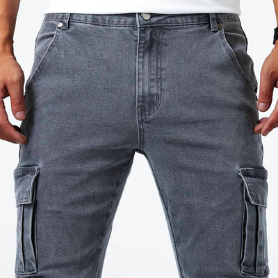 Alex™ | Cargo Spijkerbroek