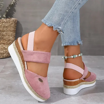Antonia | Orthopedische Sandalen met Plateau