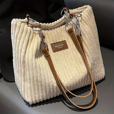 MEGAN COTTON CORDUROY BAG