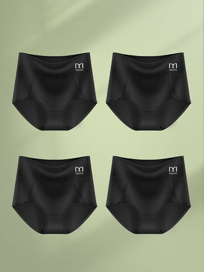 Shaplex™ - 6-Pack Soft & Comfortable High-Waist Briefs with Tummy Support