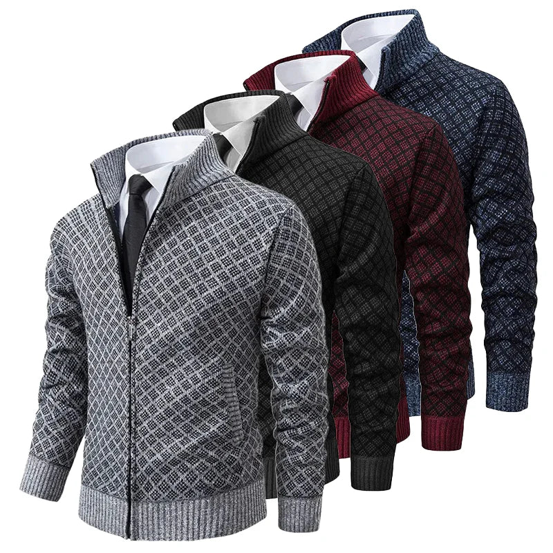 Louis™ - Classic Zip-Up Sweater
