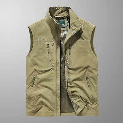 Casper™ | Ademende cargo bodywarmer met praktische zakken