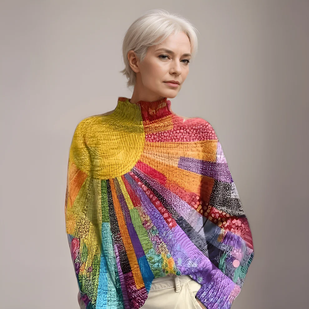Adinda – The Cozy Colourful Turtleneck