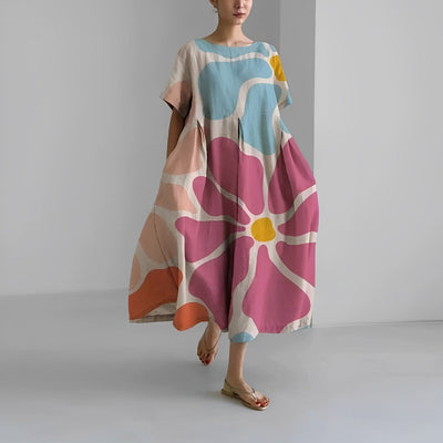 CÉLESTINE | Boheemse Bloemenjurk met Romantische Flair