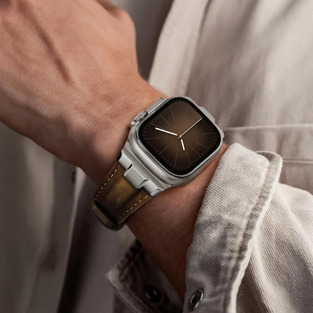 Aventus Leather Apple Watch Band
