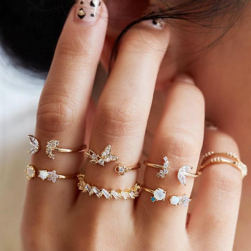 Unieke premium set met 8 tot 12 ringen