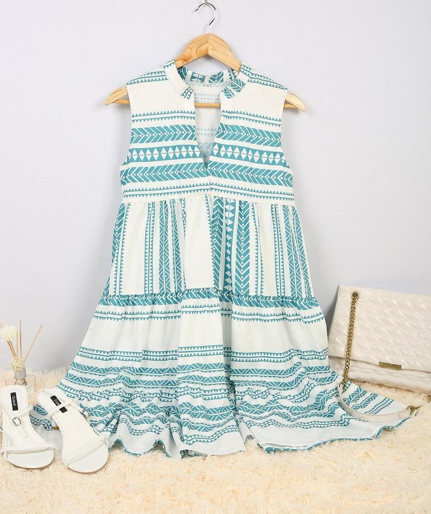 Selena Printed Midi Dress