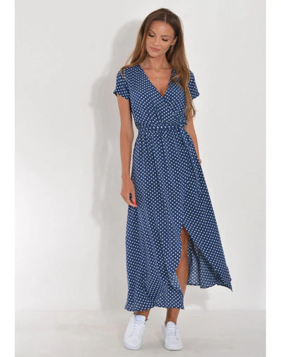 Suzanne - Elegante V-hals jurk