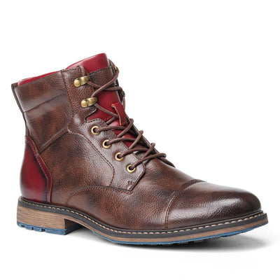 Cris Handcrafted Premium Leather Oxford Boots